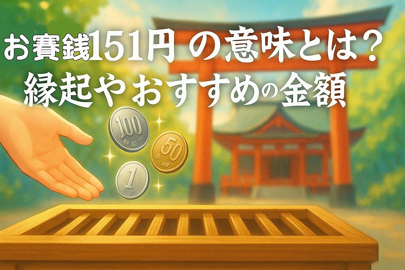 お賽銭151円