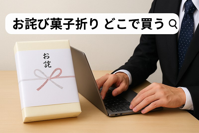 謝罪菓子折りはどこで買う