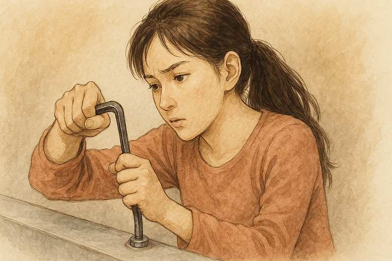 六角レンチの使い方